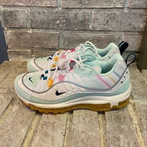 Nike Air Max 98 Teal Tint Nightshade-Spirit White